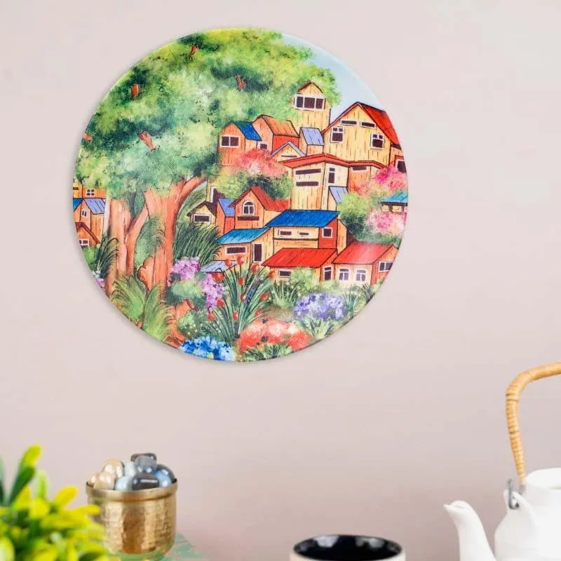 Close-knit Town Decorative Plate media 4