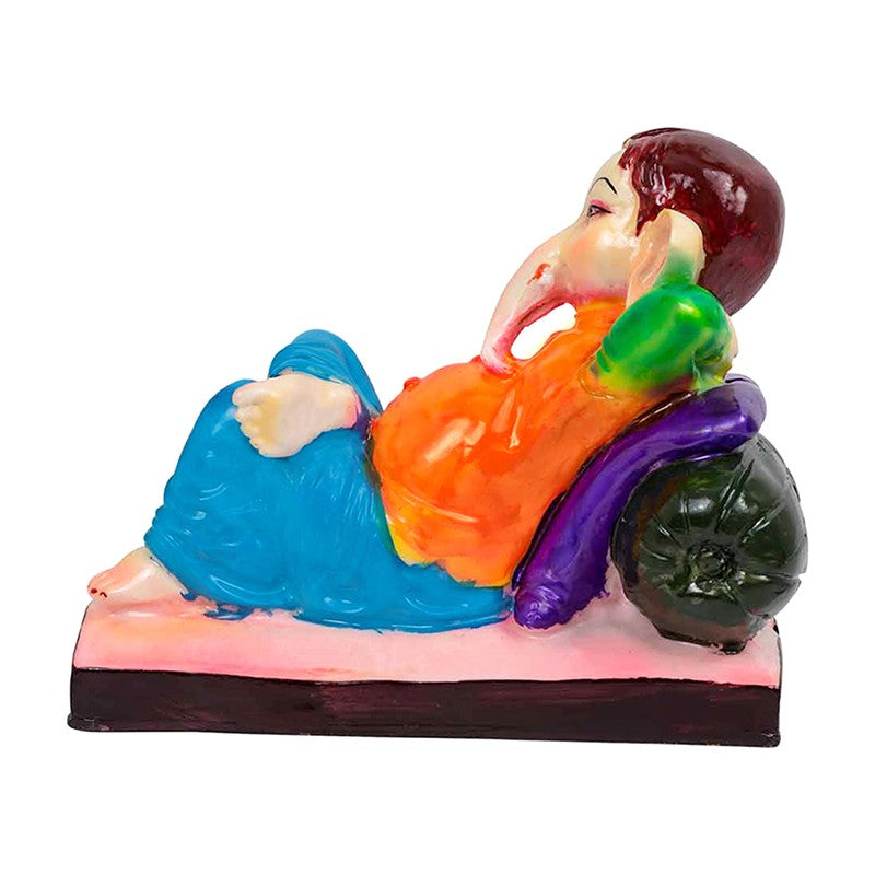 Ganesha Repose Handcrafted Showpiece media 5