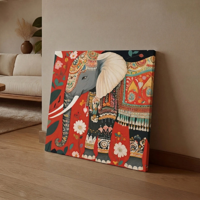 Heritage Tusker Canvas Wall Art