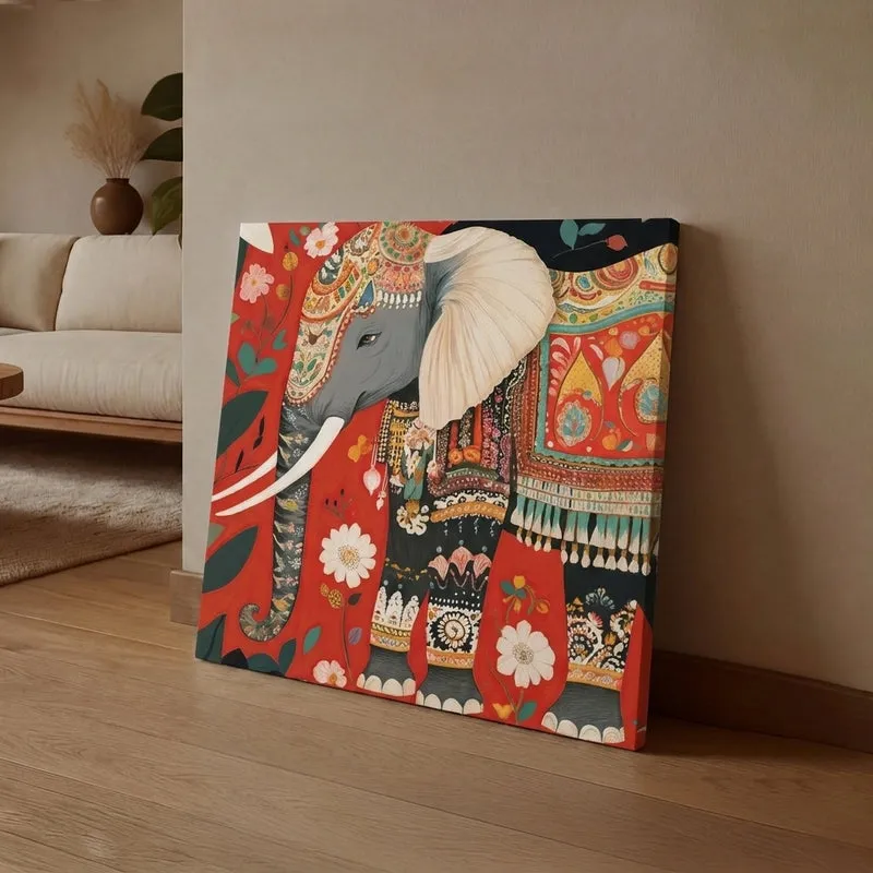 Heritage Tusker Canvas Wall Art media 1