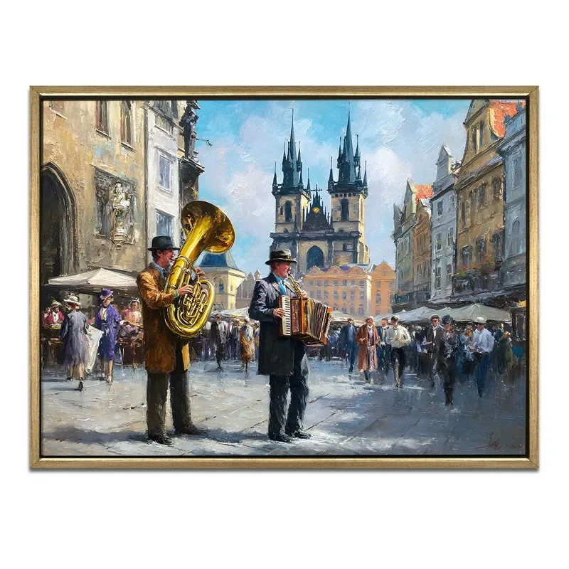 Rhapsody Canvas Wall Painting With Frame media 3