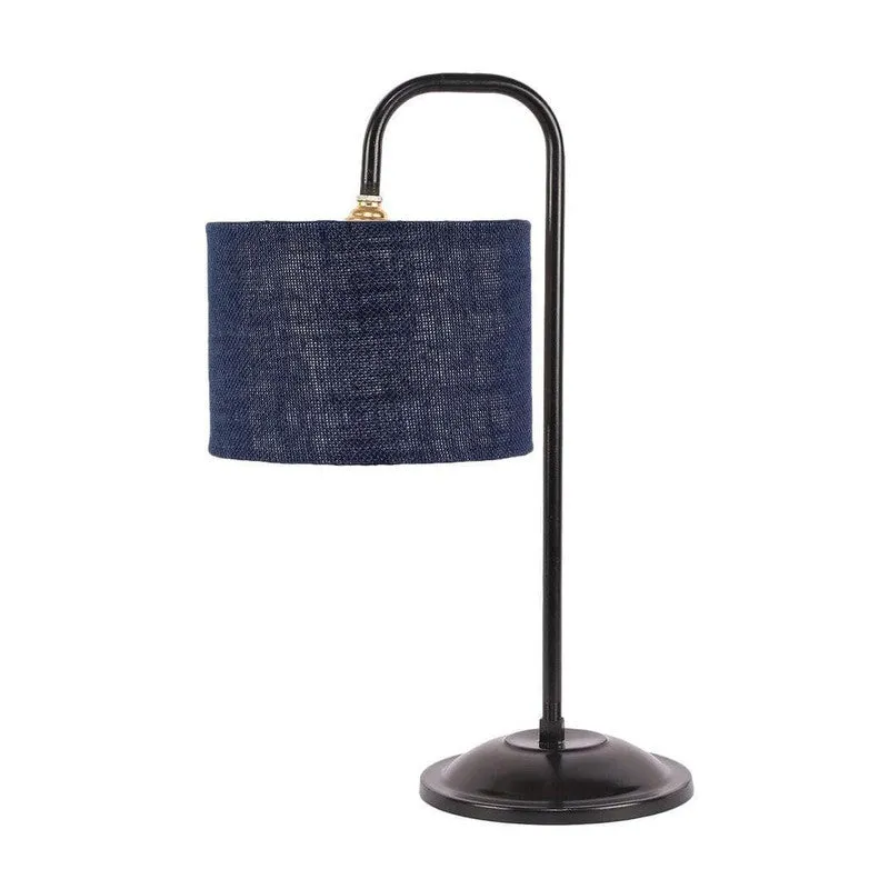 Flynn Arch Fabric Table Lamp - Blue,Black media 4
