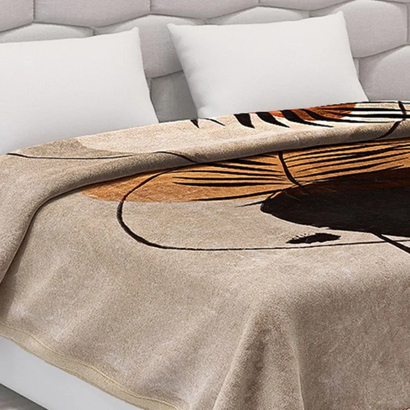 Monte Carlo Desert Oasis Blanket (Beige)- 600 GSM media 5