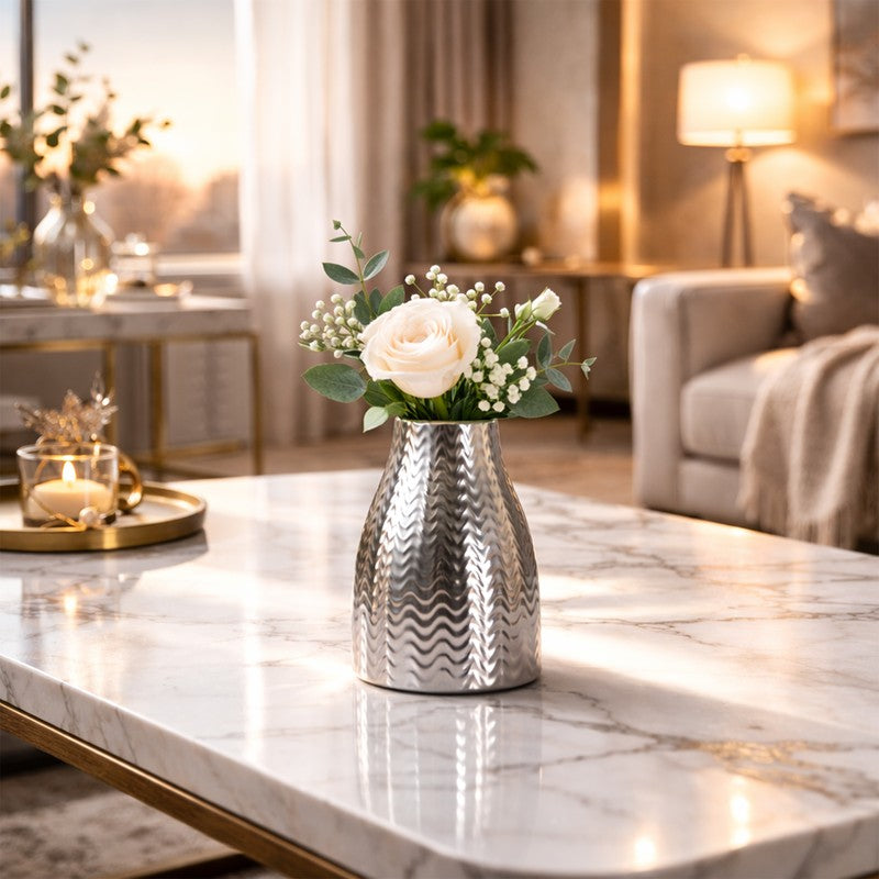 Sculptora Ceramic Vase - Silver media 6