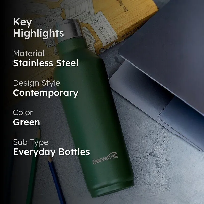 Steel Chill Bottle (820 mL) - Military Green media 2