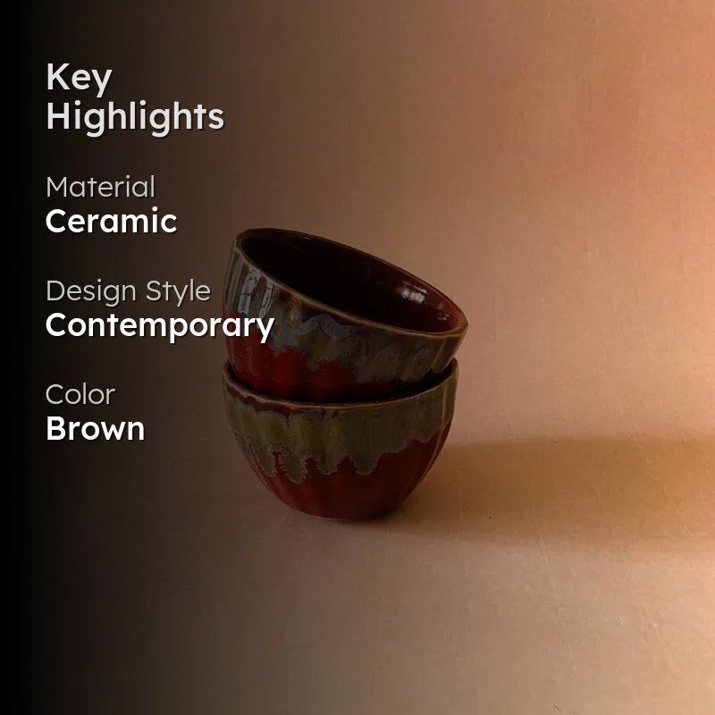 Leno Snack Bowl Red - 200 ML Each media 2