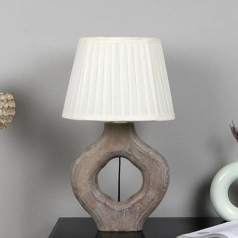 Vesara Kian Fabric Table Lamp - White media 3