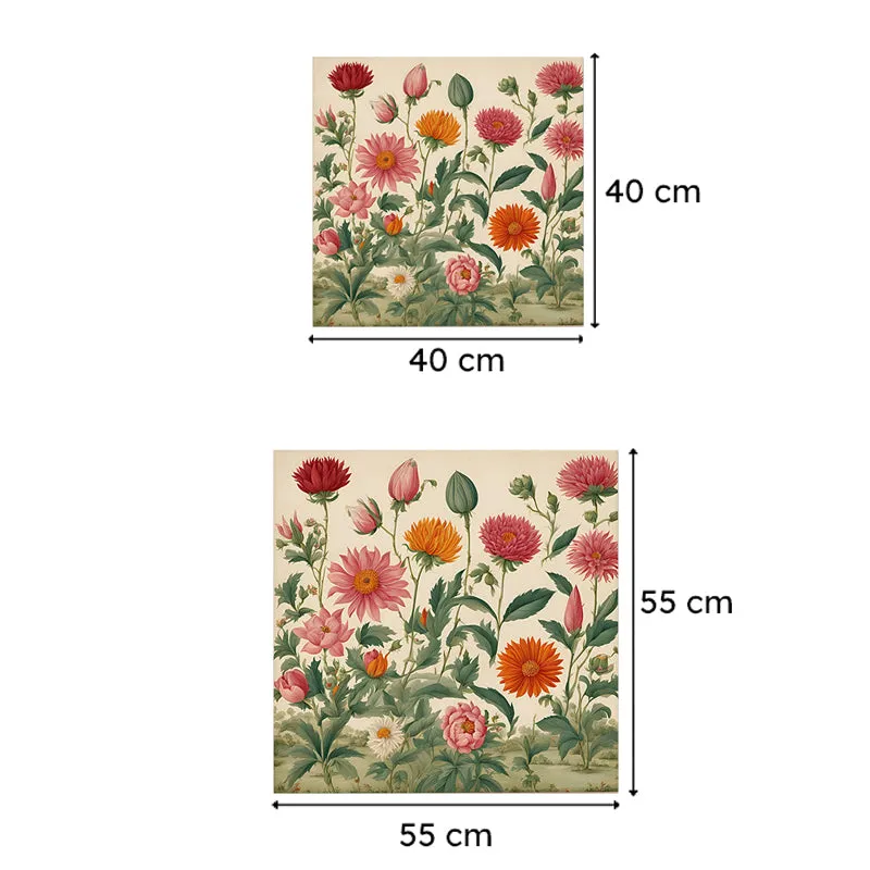 Ethnic Petals Canvas Wall Art media 6