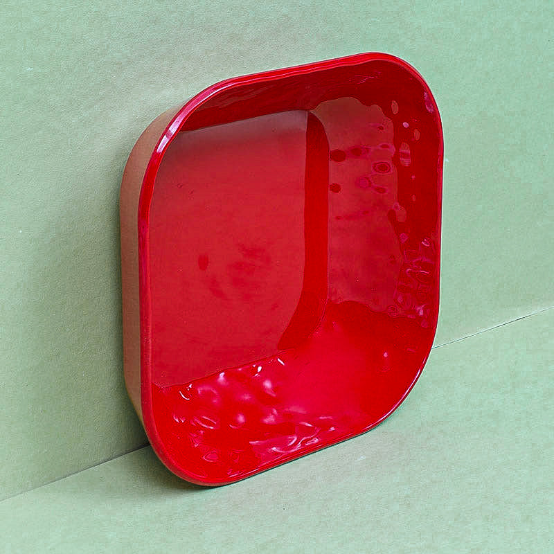 Alga Serving Bowl (Red) - 1300 ML media 4