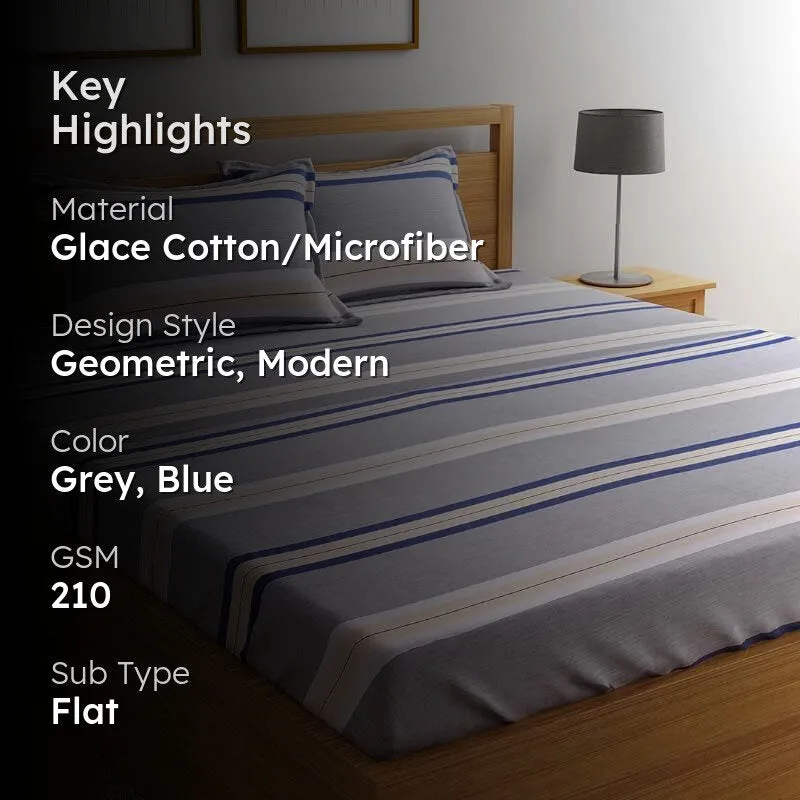 Arabella Microfiber Bedsheet - 210 GSM media 2