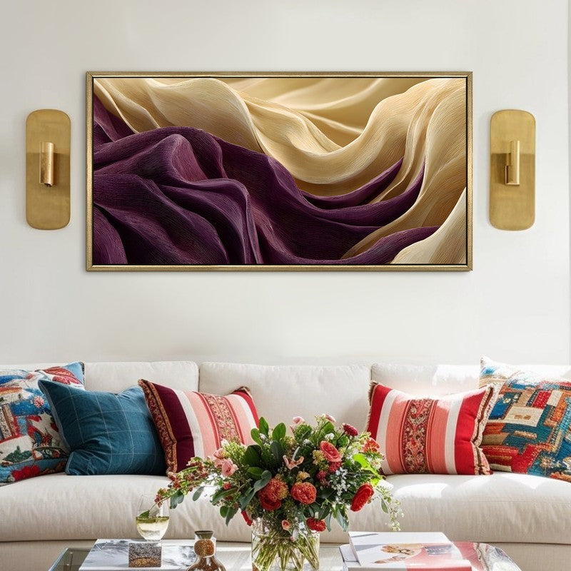 Aureate Swell Canvas Wall Art