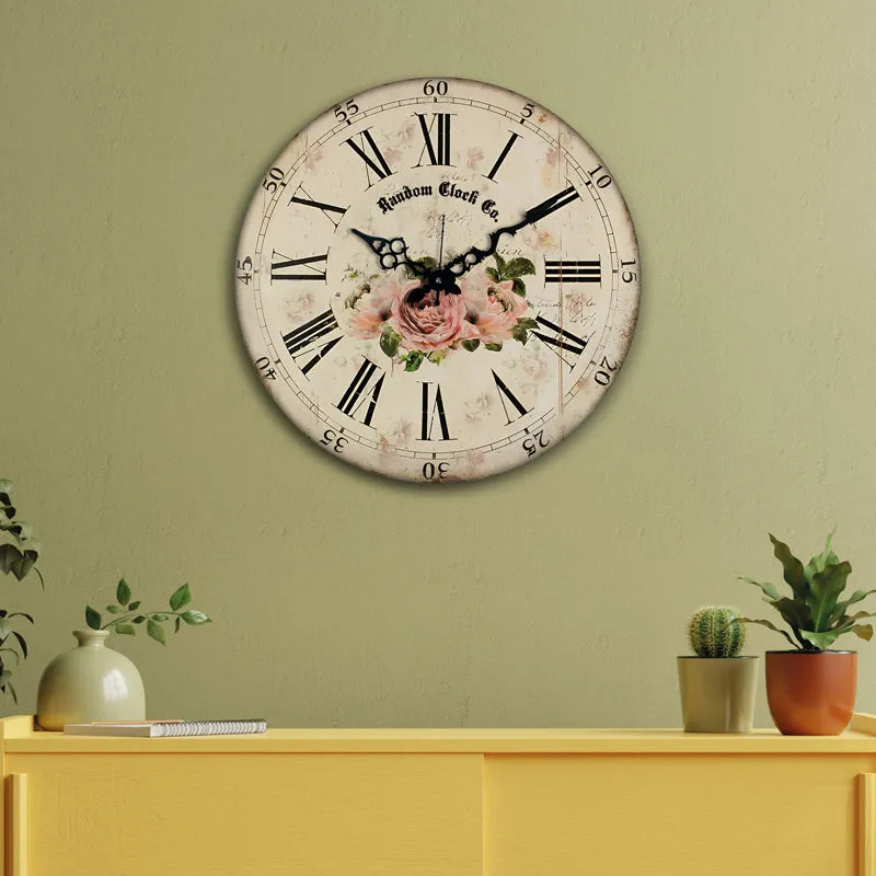 Oldmoor Wood Analog Wall Clock media 1