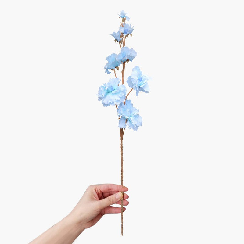 Infinity Blossoms (Blue) Lifelike Flower Arrangement - Set Of Two media 3