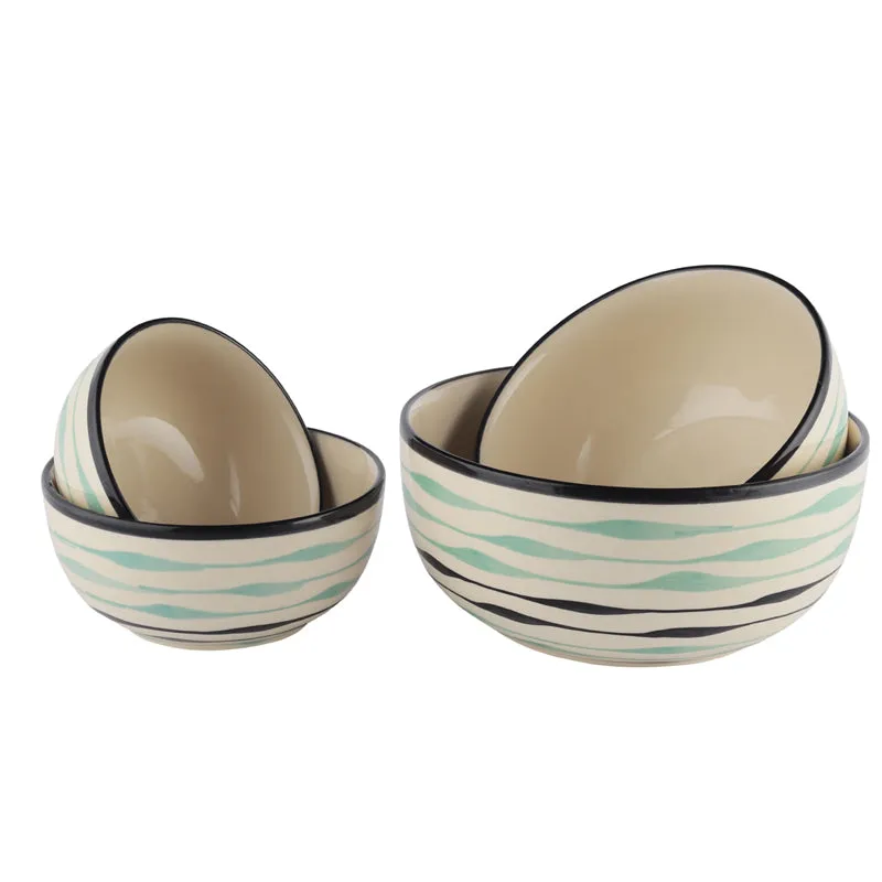 Sitara Serving Bowl (1L/750 mL/500 mL/350 mL) - Set Of Four media 5