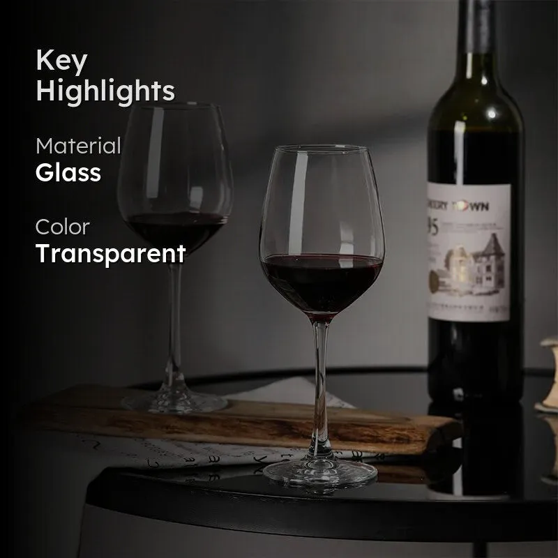 Deliz Red Wine Glasses (350 ML) - Set of Six media 2