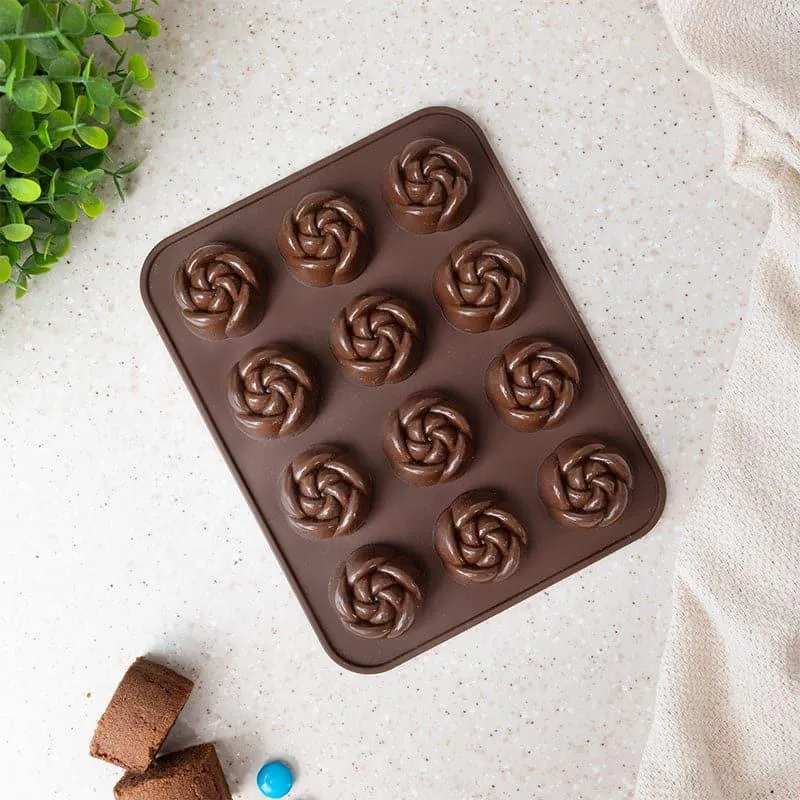 Truva Rose Chocolate Mould media 5