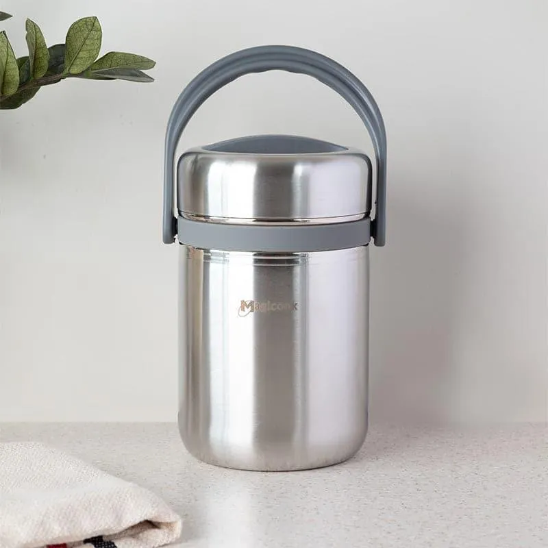 Cassa Insulated Lunch Box (Grey) 2500 ML - Two Piece Set media 4