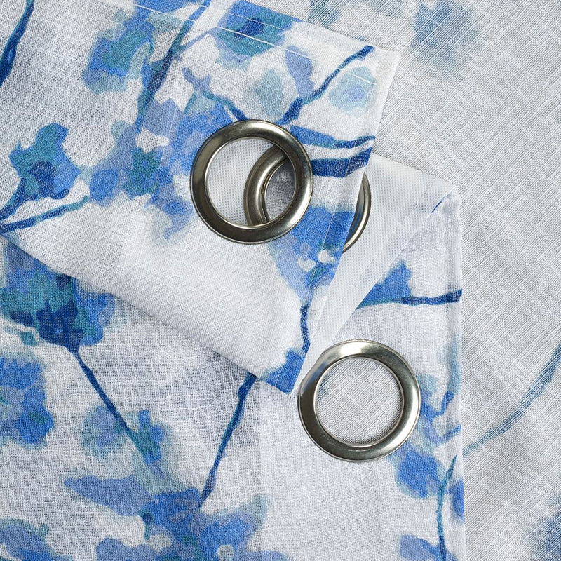 Elaris Linen Texture Sheer Curtain - Set Of Two media 4
