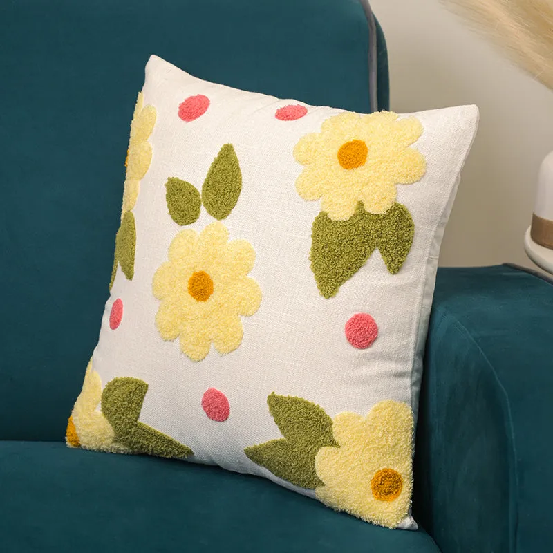 Petal Fluff Tufted Cushion Cover media 4