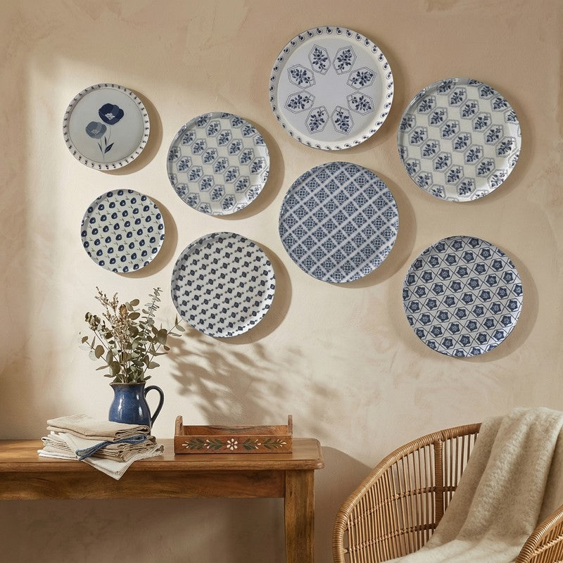 Indivara Metal Wall Plates - Set Of Eight