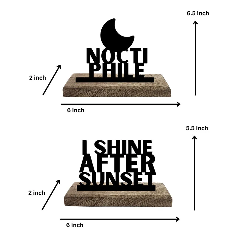 Noctiphile Showpiece - Set Of Two media 5