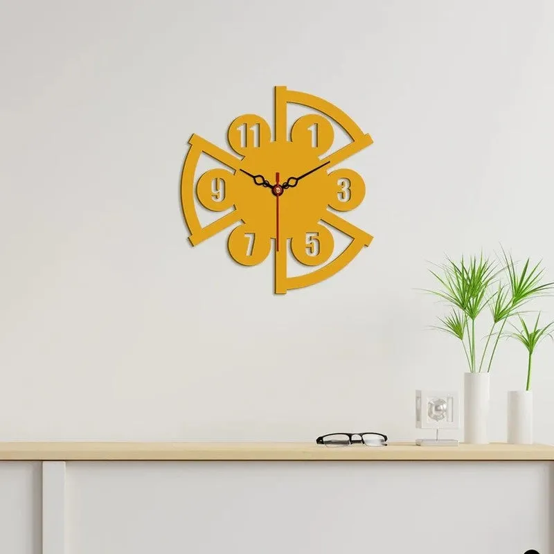 Abstract Edge Wooden Wall Clock media 4