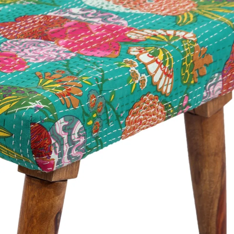 Kexon Sheesham Wooden Bench - Multicolor media 6