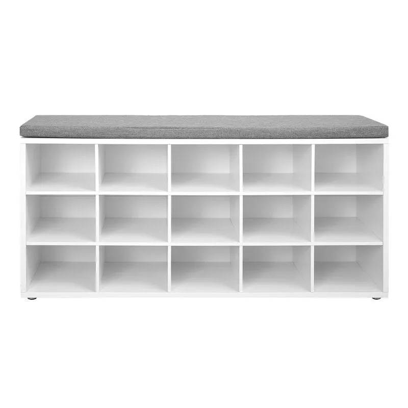 Nexus Metal Shoe Rack - Black,White media 3