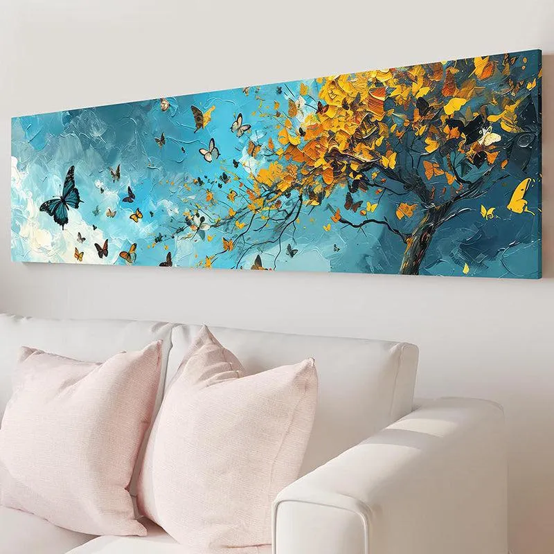 Jardin De Papillons Canvas Wall Art media 7