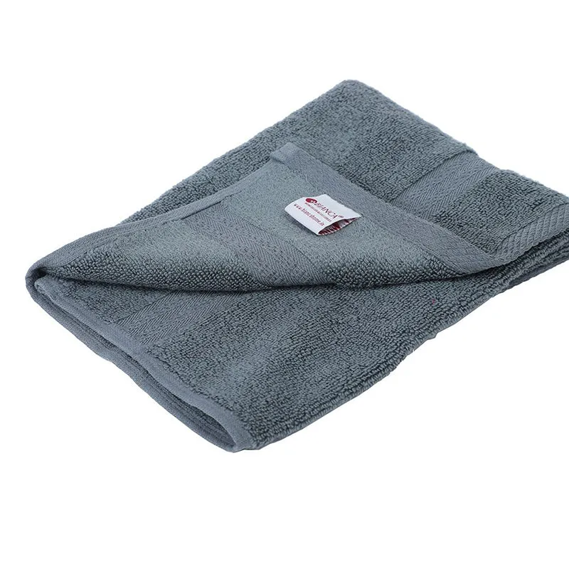 Nuage Cotton Hand & Face Towel (Red & Grey) - Set Of Four media 3