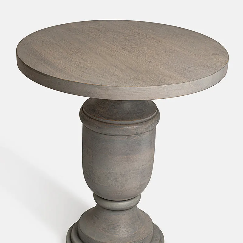 Benedetta Mango Wood Side Table media 3