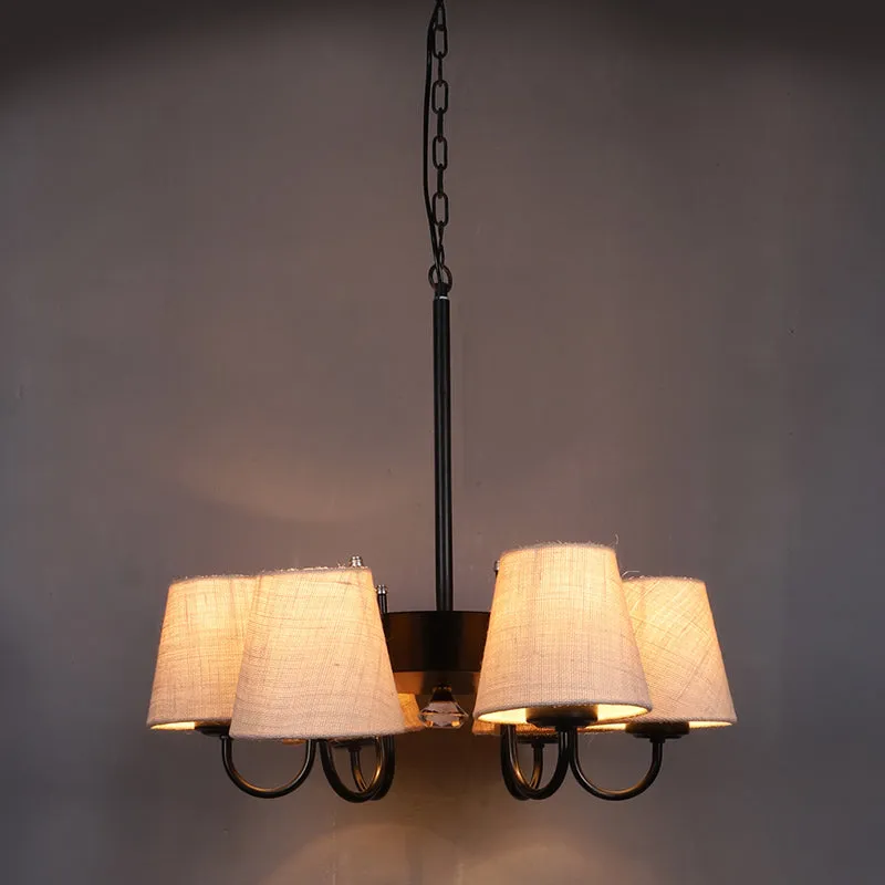 Viya Conical Ceiling Lamp - White media 1