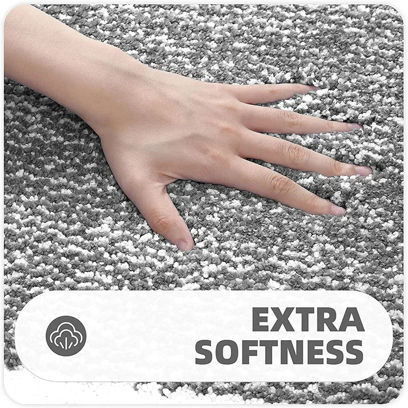 Luxe Anti Skid Bath Mat (Grey) - Set Of Three media 6