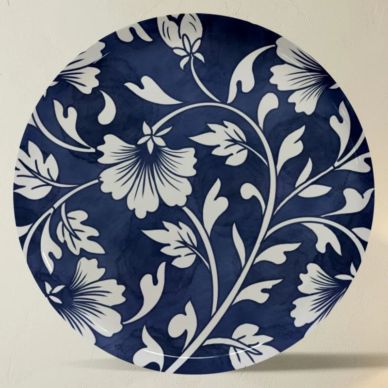 Indigo Weave Metal Wall Plates - Set of Five media 6
