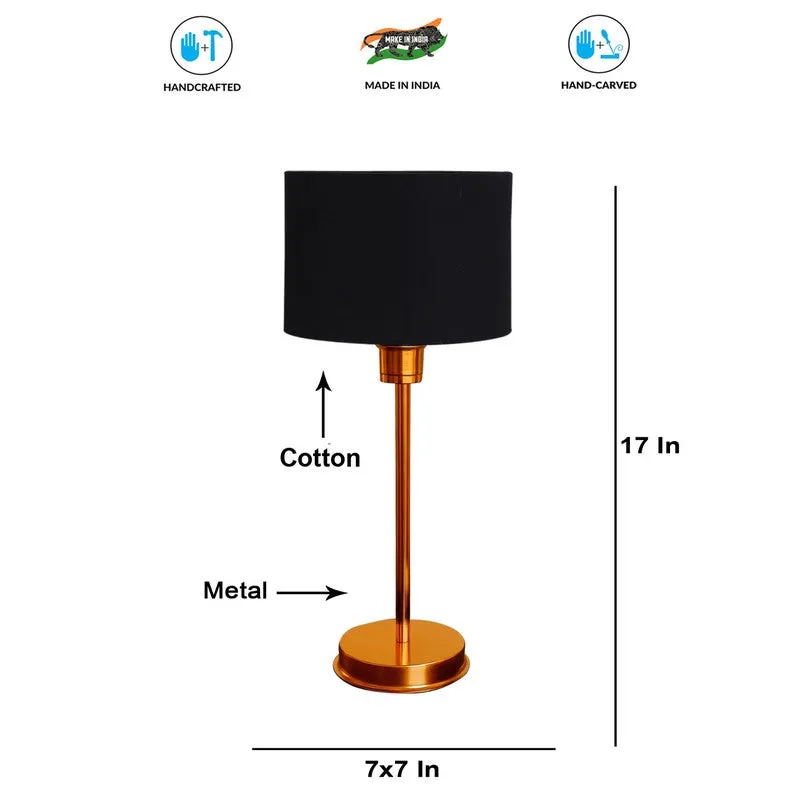 Kavira Eron Metal Table Lamp - Black media 8