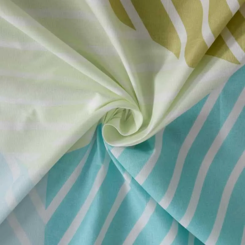 Adela Geometric Microfiber Bedsheet - 130 GSM media 3