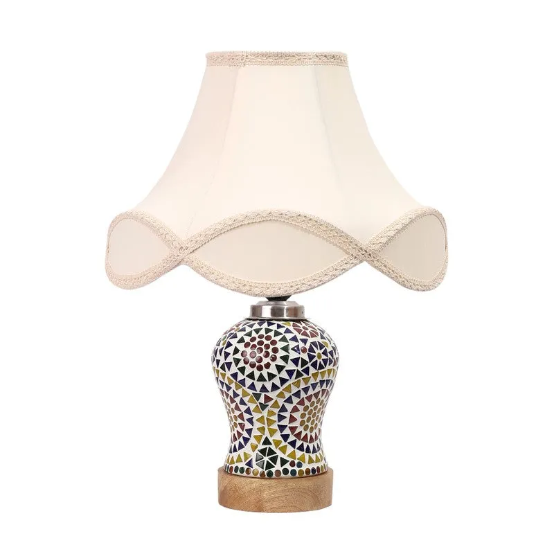 Aurenique Arc Wooden Table Lamp - Multicolor media 5
