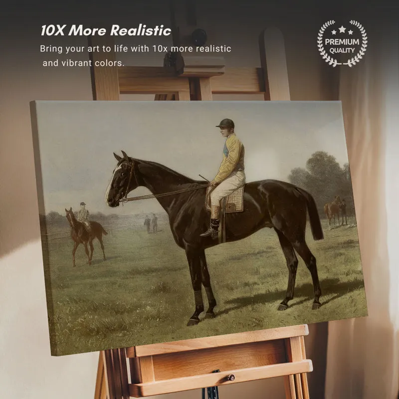 Horse & Rider Wood Wall Art media 7