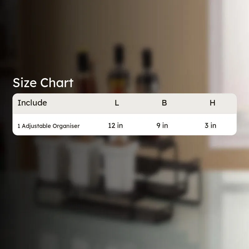 Lura Adjustable Kitchen Rack media 8