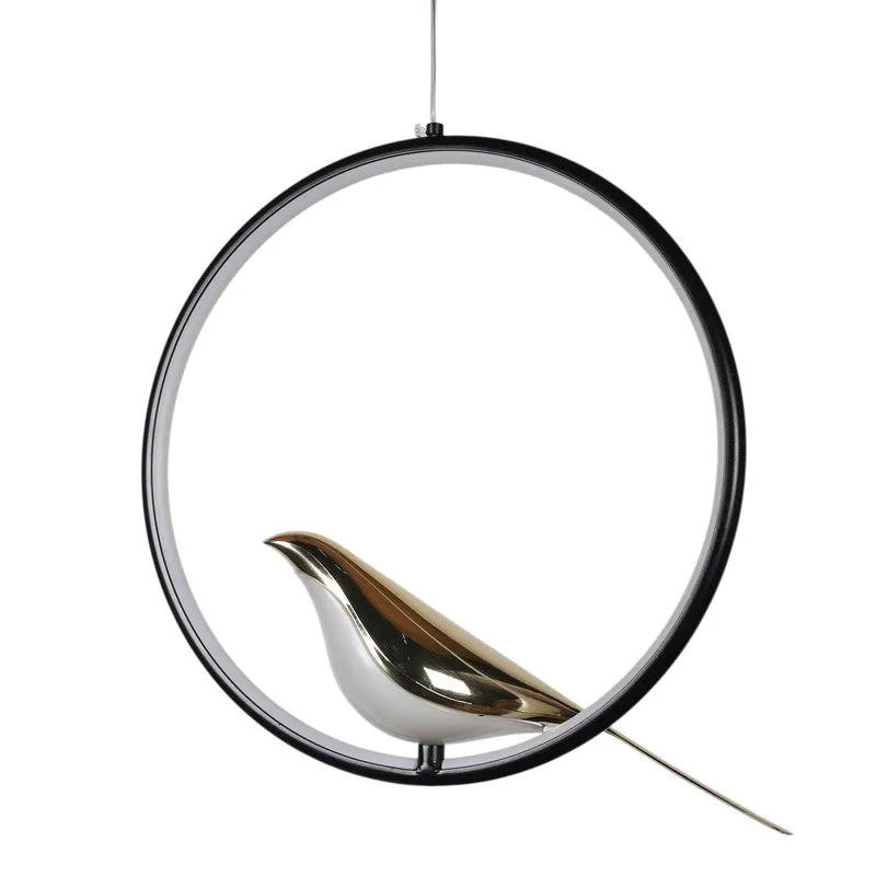 Irayra Bird Iron & Acrylic Wall Lamp media 7
