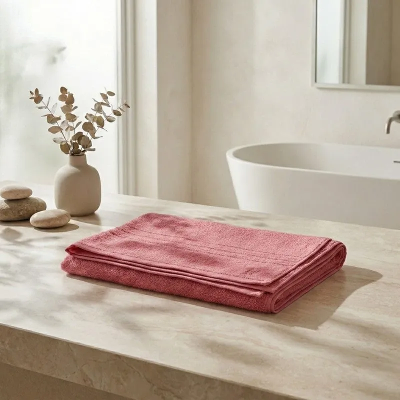 Monte Carlo Dry Nest Pure Cotton Bath Towel - Mauve media 1