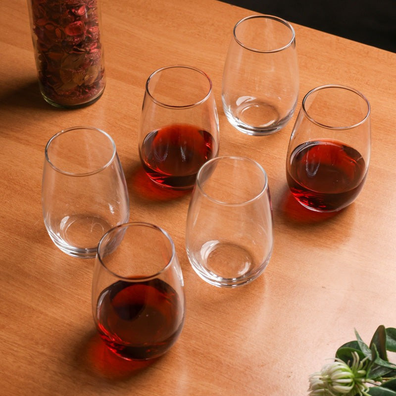 Branor Wine Glass(400 mL) - Set Of Six media 3