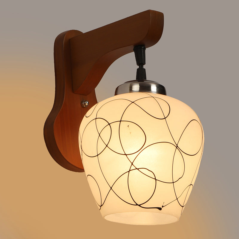 Lhasa I Wall Lamp - Brown media 5