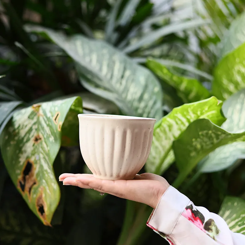 Tazio Ceramic Planter - Cream media 4
