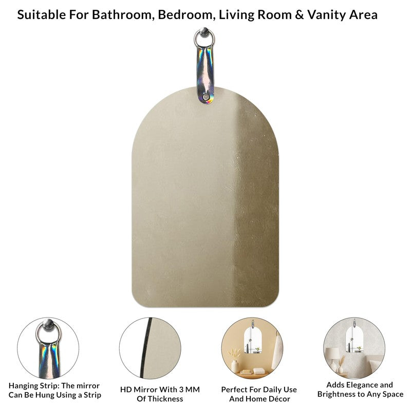 Luxentra Arch Frameless Wall Mirror media 10