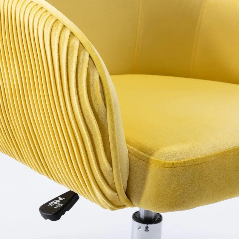 Seatron Metal Office Chair - Yellow media 7