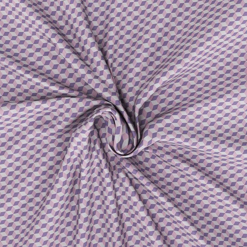 Nautica Velvet Cloud Cotton Bedsheet (Lilac) - 160 TC media 6