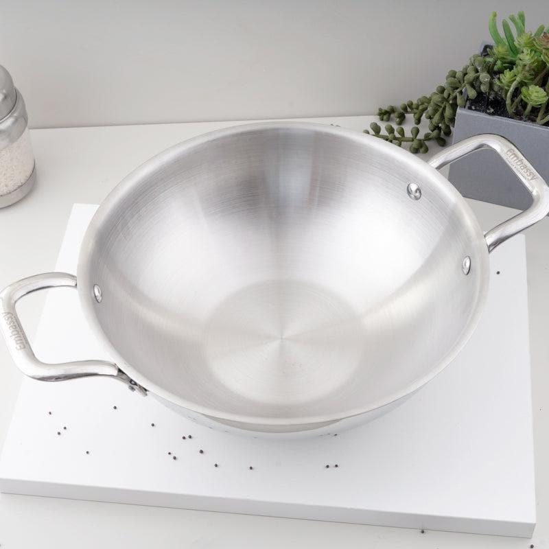 Mizutaki Induction Safe Kadhai - 2500 mL / 9 Inches media 3