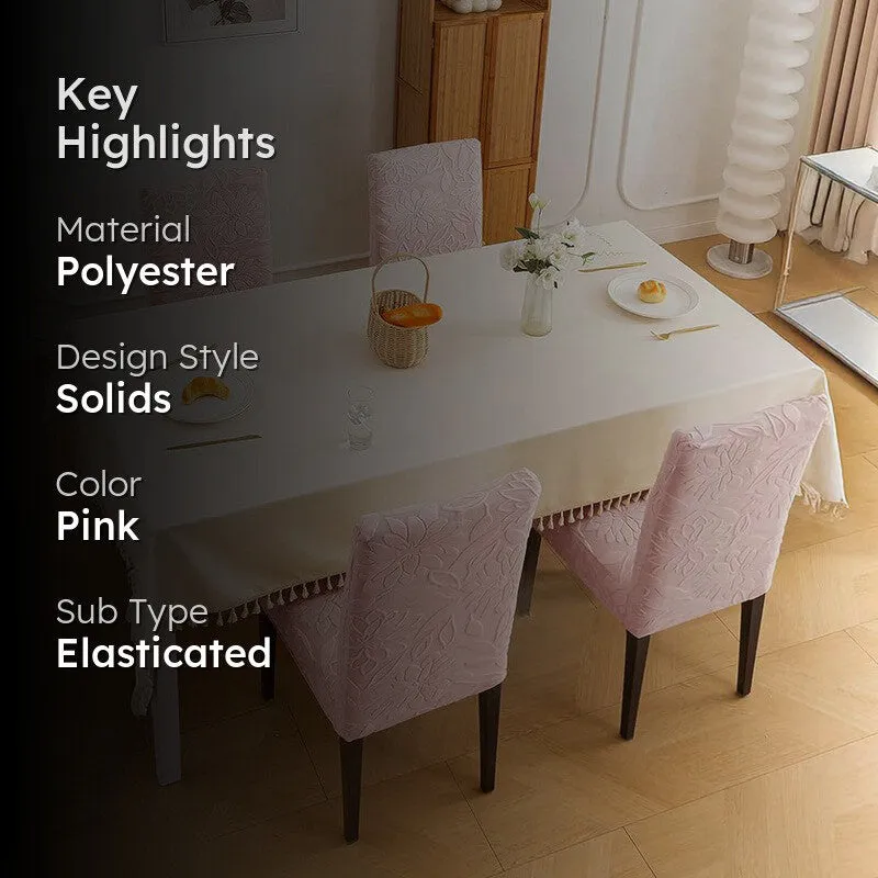 Serena Chair Cover (Soft Pink) - Set Of Four media 2