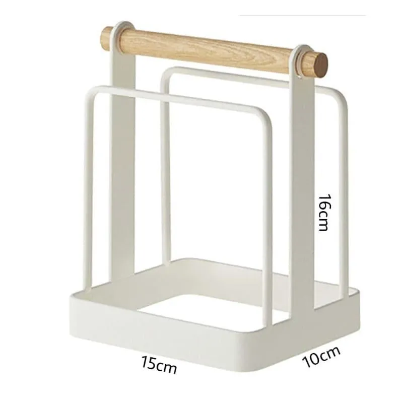 Evara Carbon Steel Chopping Board Stand media 6